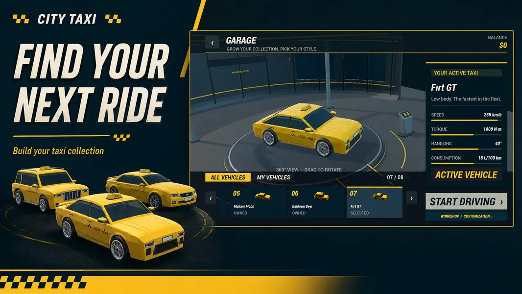 City Taxi screenshot 1